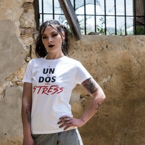 T-shirt Lady Un Dos Stress