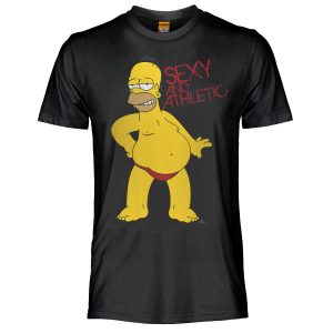 T-Shirt Simpsons Sexy And Athletic